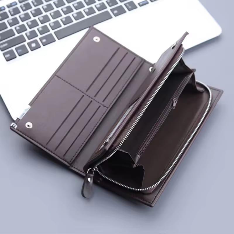 PU Leather Wallet L